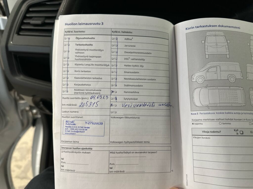 Volkswagen Transporter 2017 Hopea