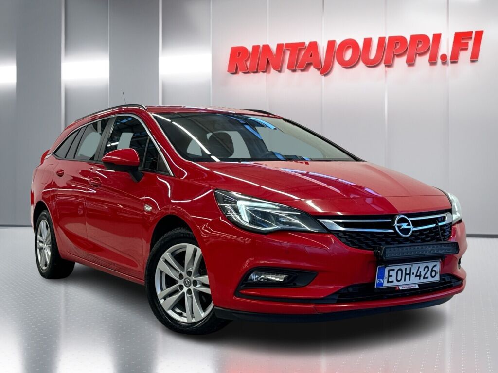 Opel Astra 2016 Punainen