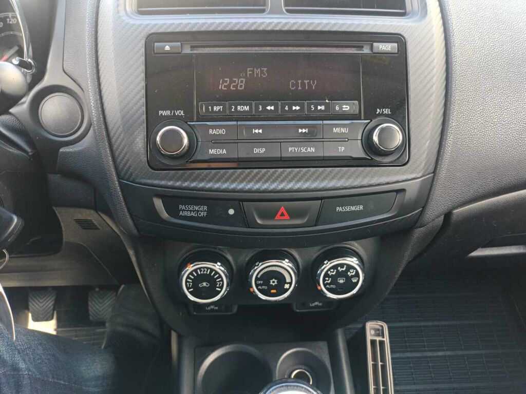 Mitsubishi ASX 2017 Musta