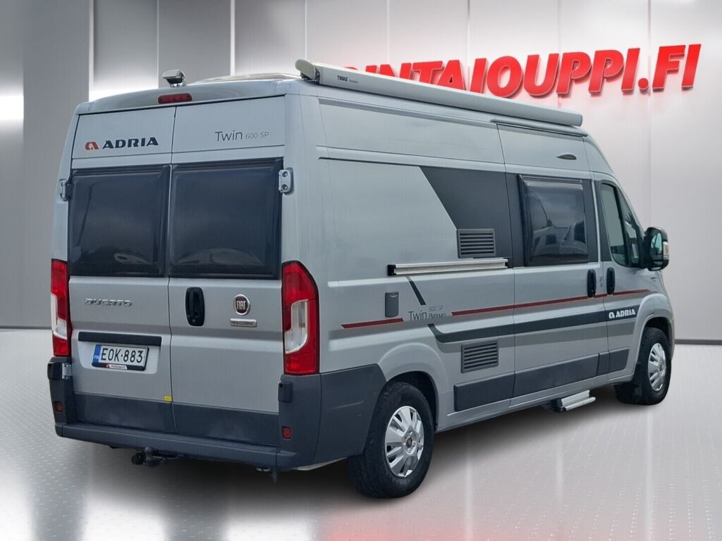 Adria Twin Platinum 600 SP 2017 Harmaa
