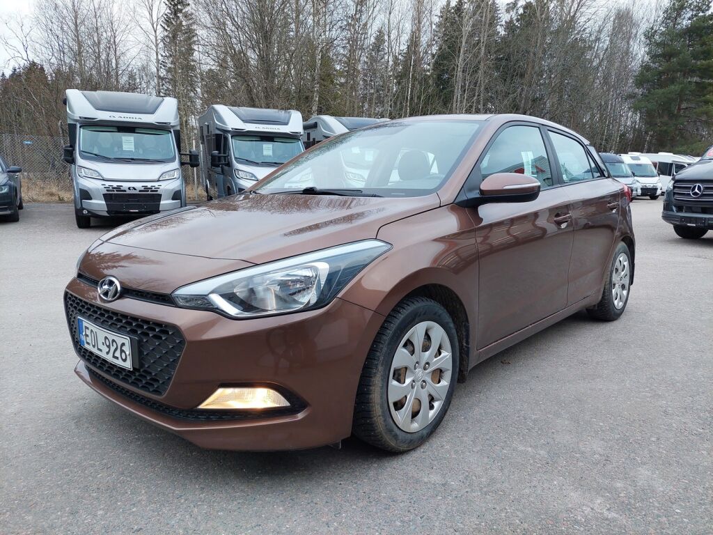 Hyundai i20 5d 2017 Ruskea (beige)