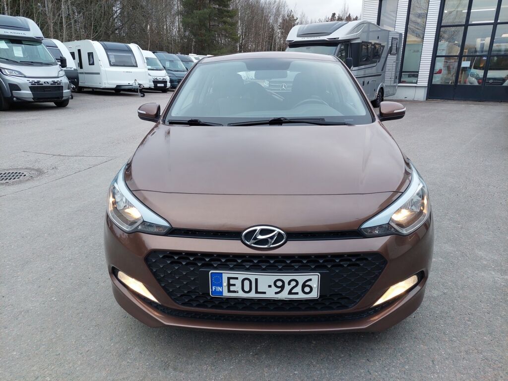 Hyundai i20 5d 2017 Ruskea (beige)
