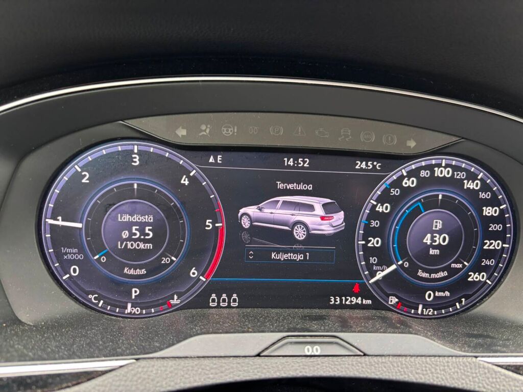 Volkswagen Passat 2017 Sininen