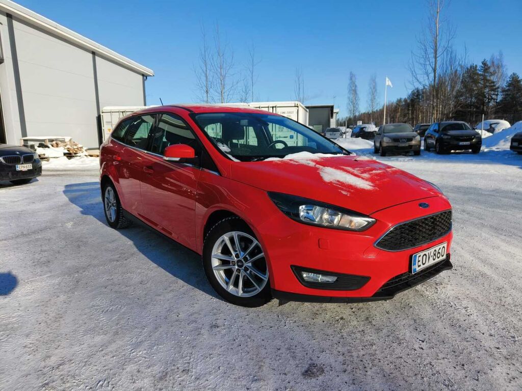 Ford Focus 2018 Punainen