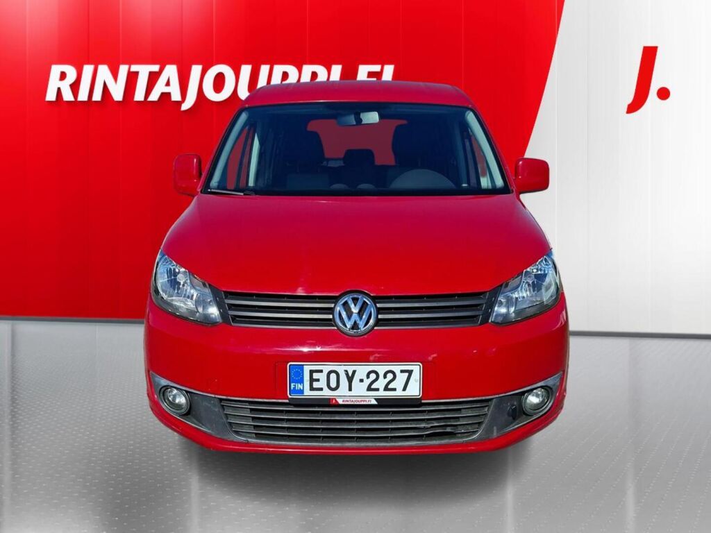 Volkswagen Caddy 2011 Punainen