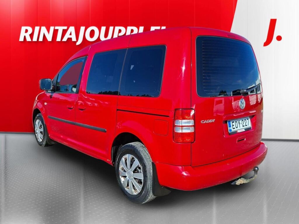 Volkswagen Caddy 2011 Punainen