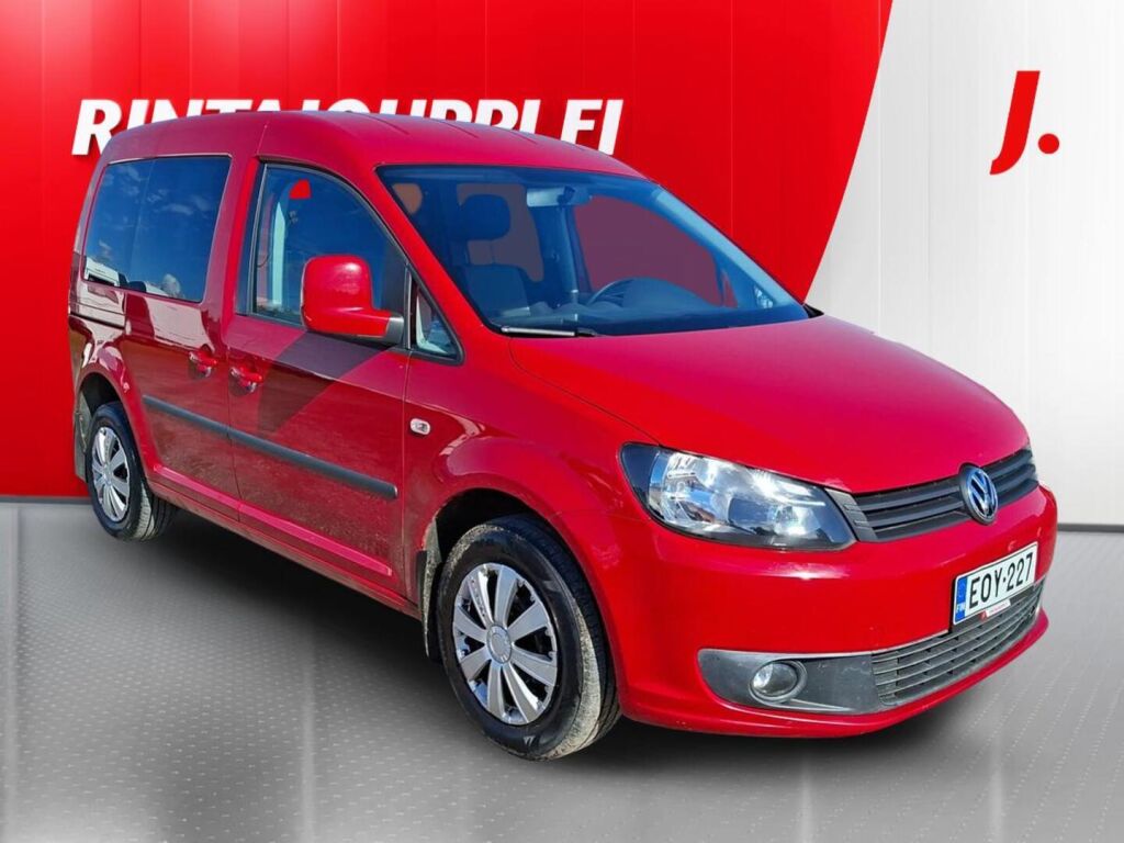 Volkswagen Caddy 2011 Punainen