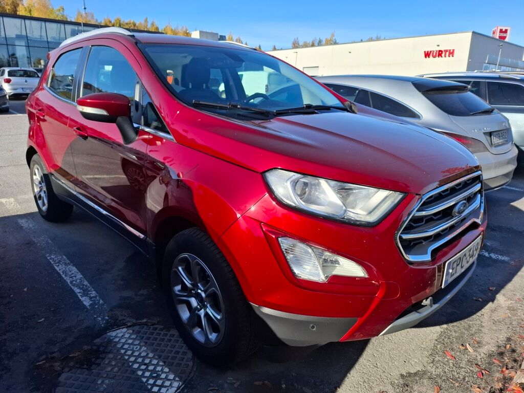 Ford Ecosport 2018 Punainen
