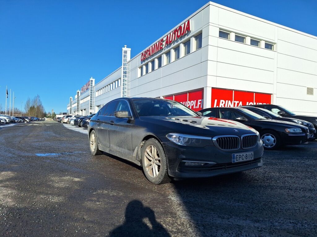 BMW 520 2019 Musta