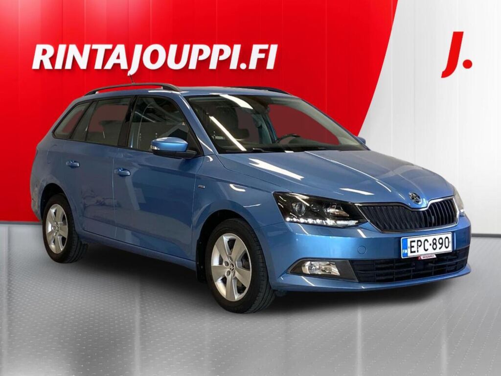 Skoda Fabia 2018 Sininen