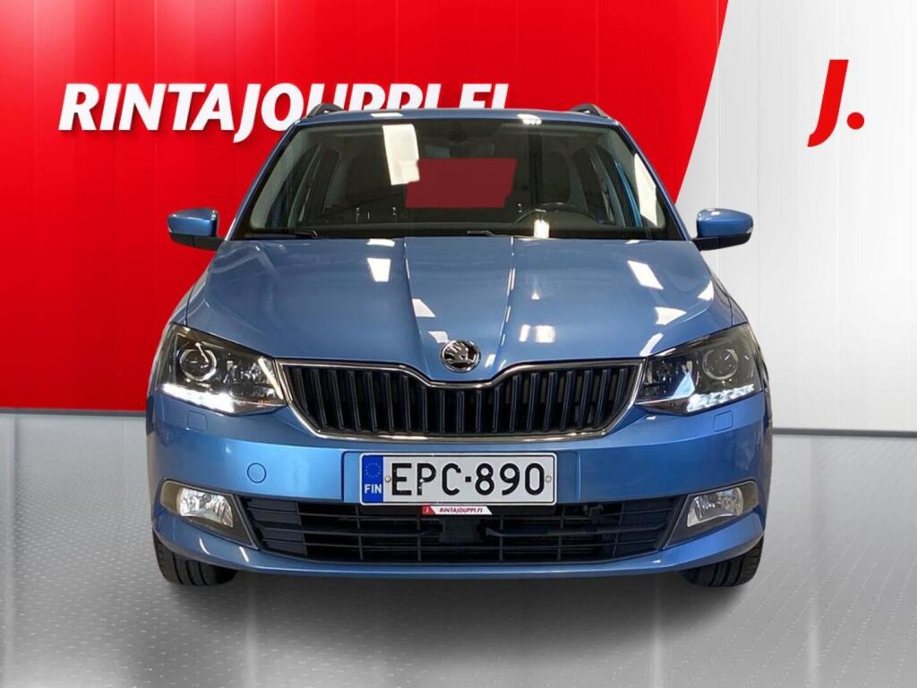 Skoda Fabia 2018 Sininen