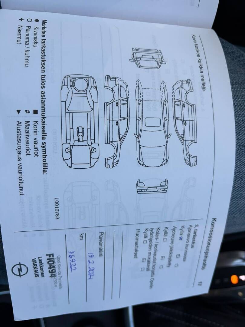 Opel Astra 2018 Musta