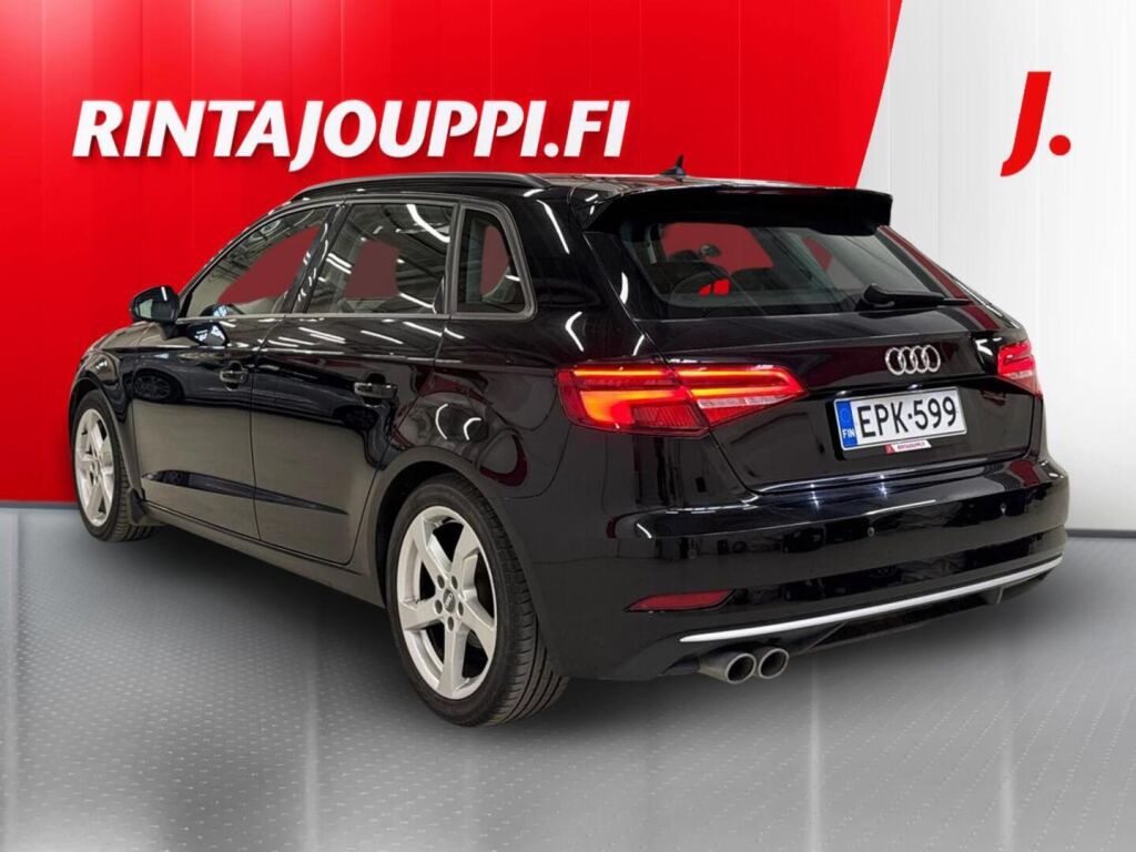 Audi A3 2018 Musta
