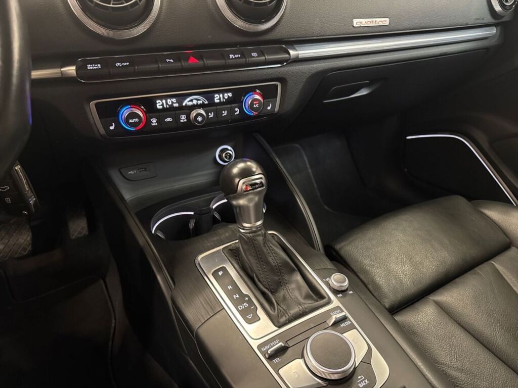 Audi A3 2018 Musta