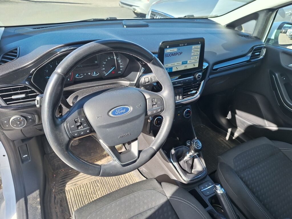 Ford Fiesta 2018 Valkoinen