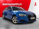 Audi A3 2018 Sininen
