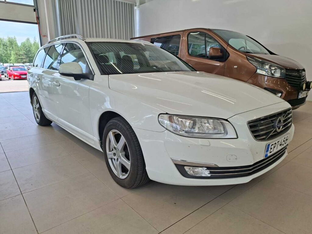 Volvo V70 2015 Valkoinen