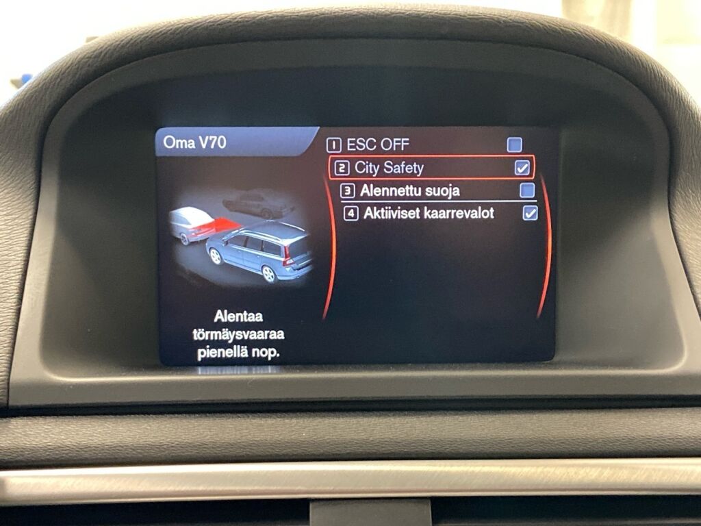 Volvo V70 2014 Valkoinen