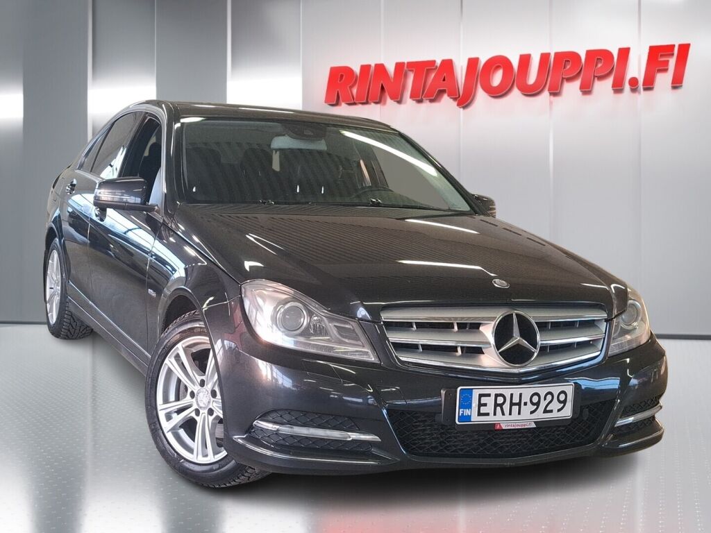Mercedes-Benz C 2012 Musta