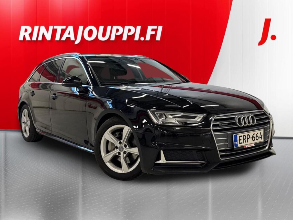 Audi A4 2019 Musta