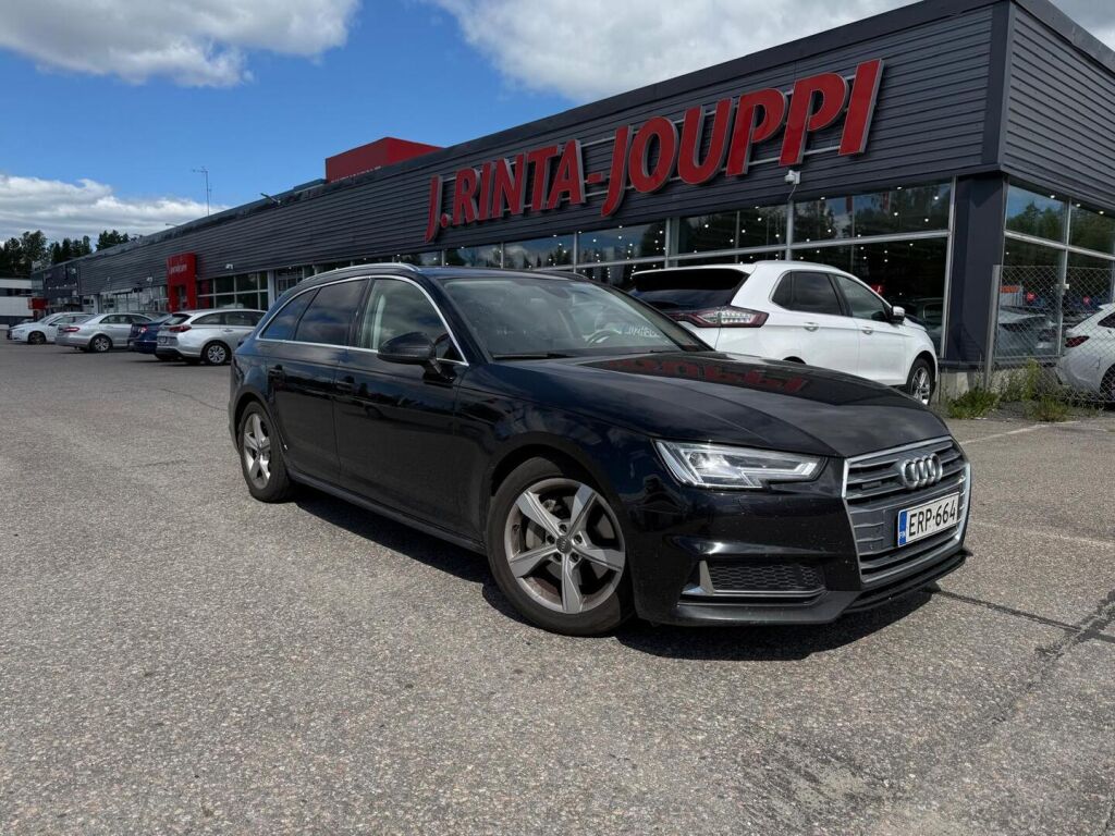 Audi A4 2019 Musta