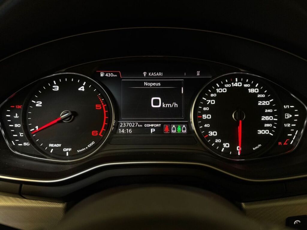Audi A4 2019 Musta