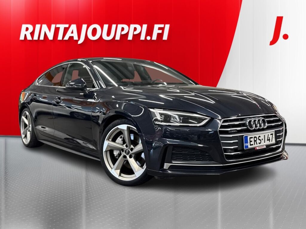 Audi A5 2017 Sininen