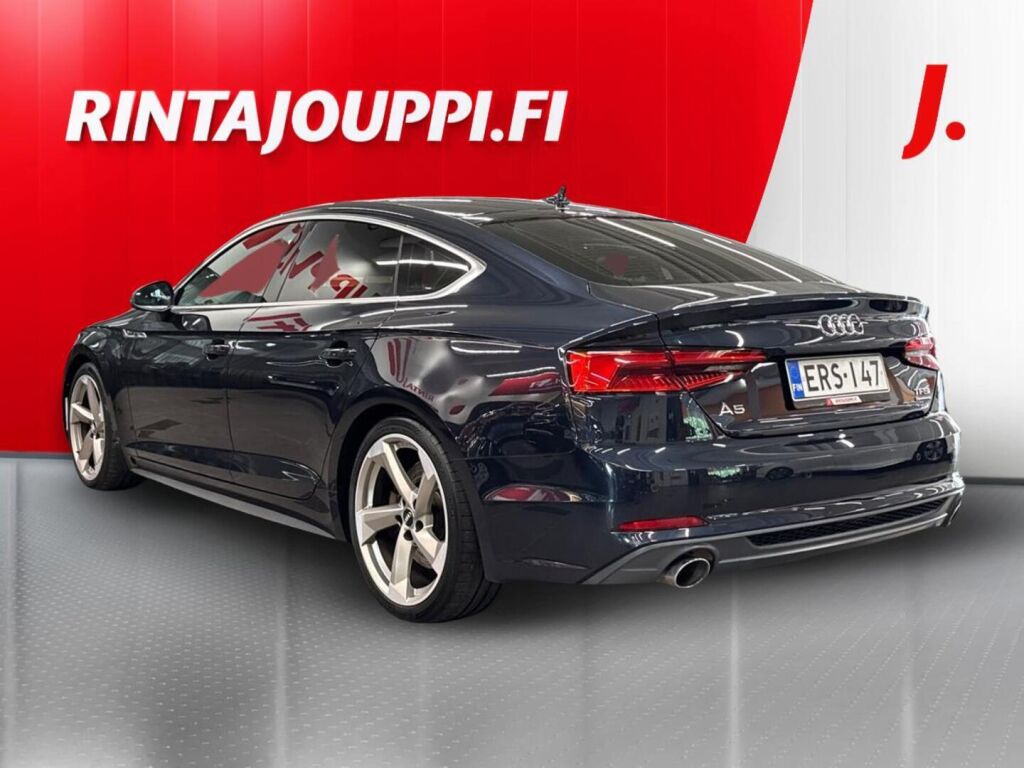 Audi A5 2017 Sininen
