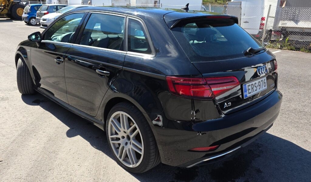 Audi A3 2017 Musta