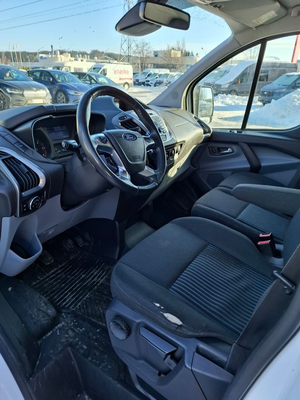 Ford Transit Custom 2013 Valkoinen