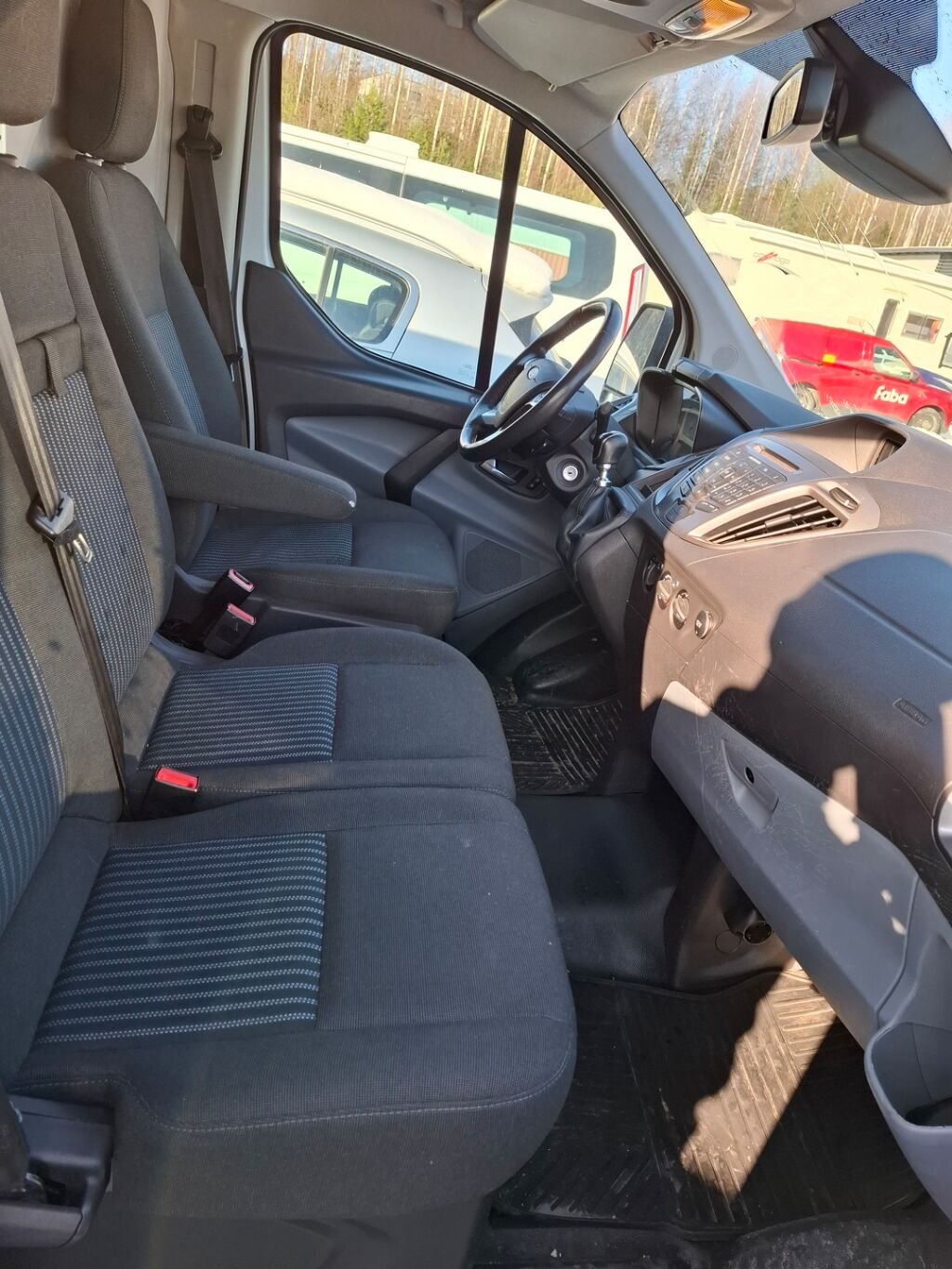 Ford Transit Custom 2013 Valkoinen