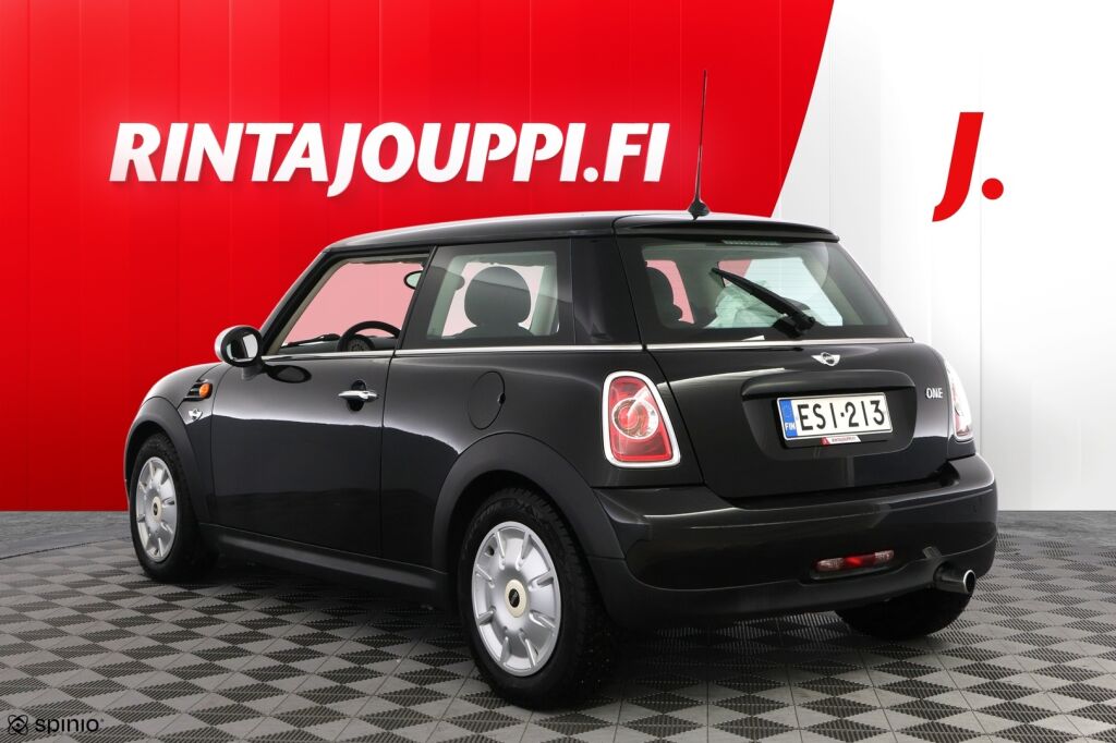 Mini One 2011 Musta