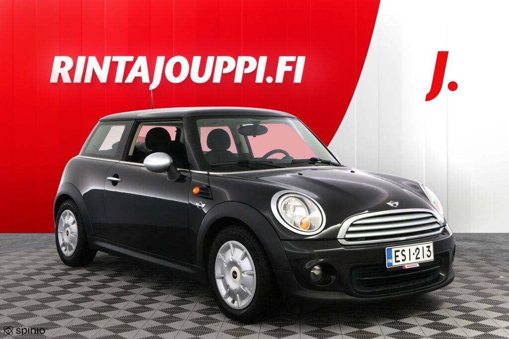 Mini One 2011 Musta