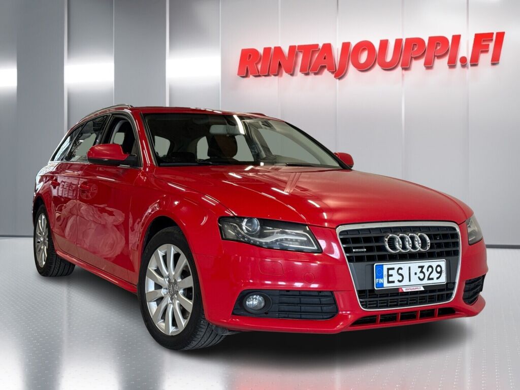 Audi A4 2011 Punainen