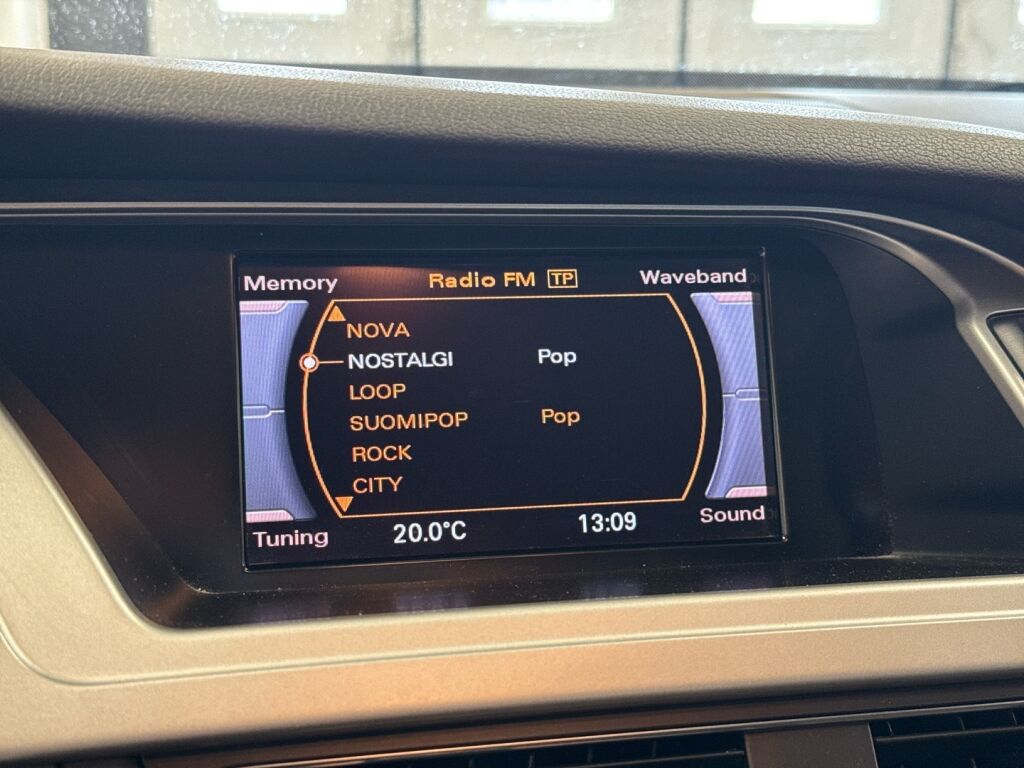 Audi A4 2011 Punainen