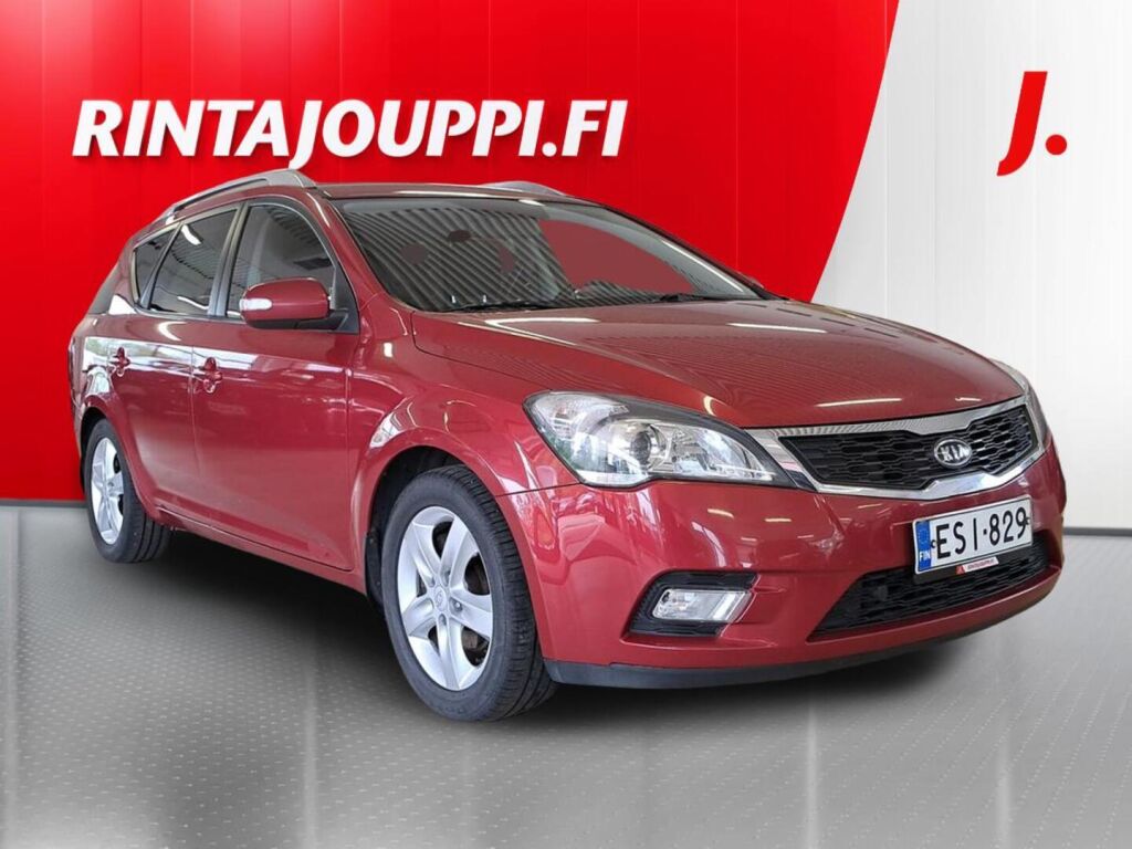 Kia Ceed 2011 Punainen