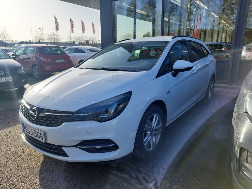 Opel Astra 2020 Valkoinen