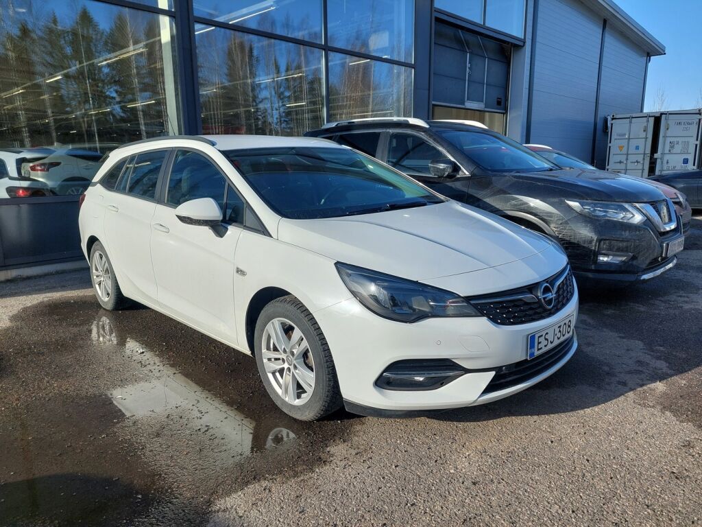 Opel Astra 2020 Valkoinen