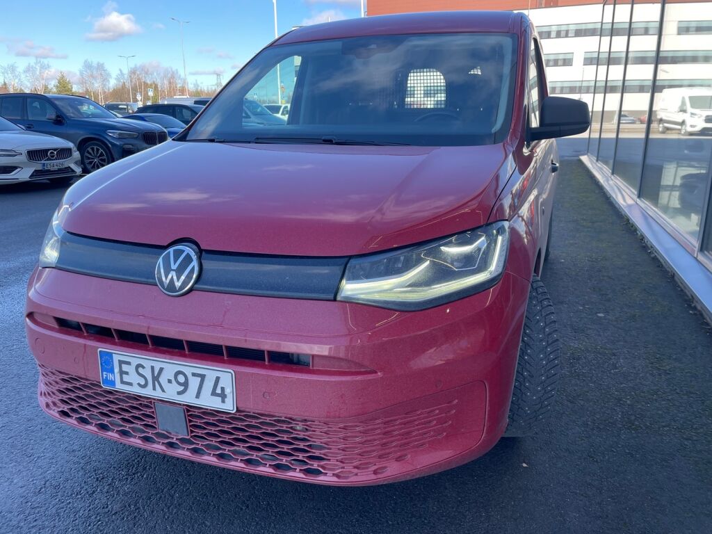 Volkswagen Caddy 2022 Punainen