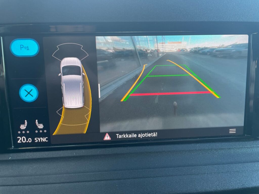 Volkswagen Caddy 2022 Punainen