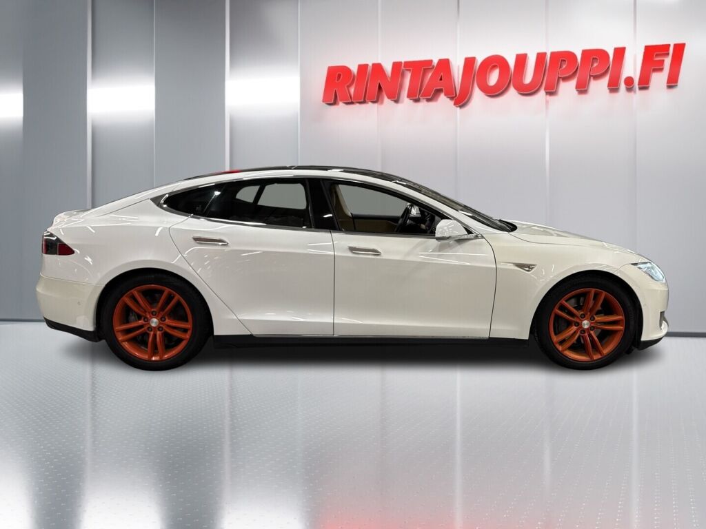 Tesla Model S 2015 Valkoinen
