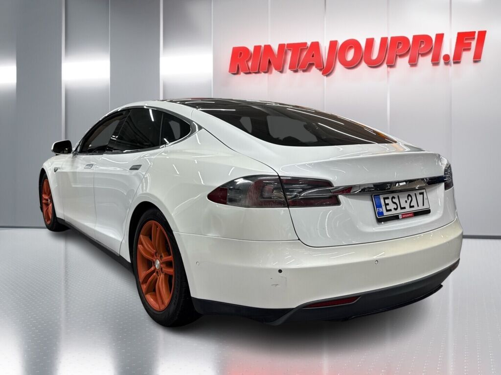 Tesla Model S 2015 Valkoinen