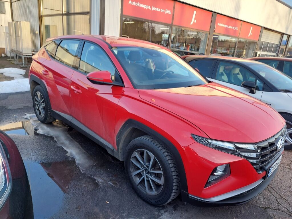 Hyundai Tucson 2021 Punainen