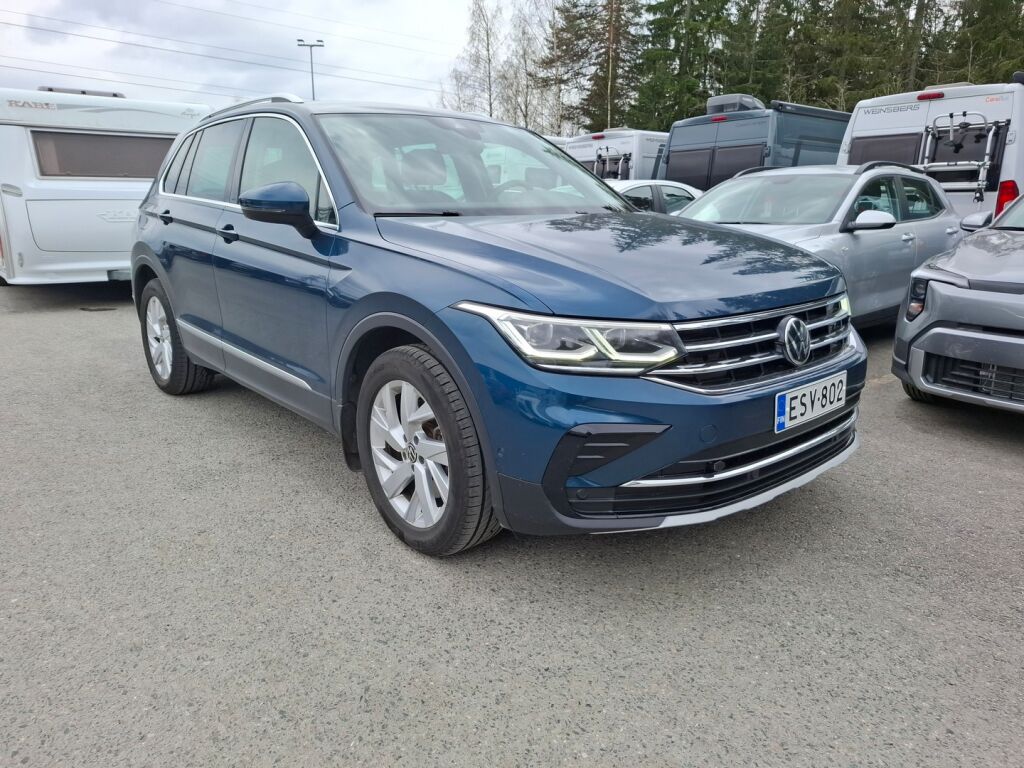 Volkswagen Tiguan 2021 Sininen