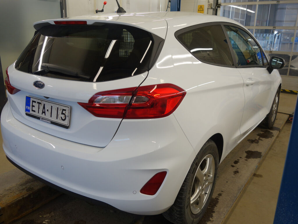 Ford Fiesta Van 2019 Valkoinen