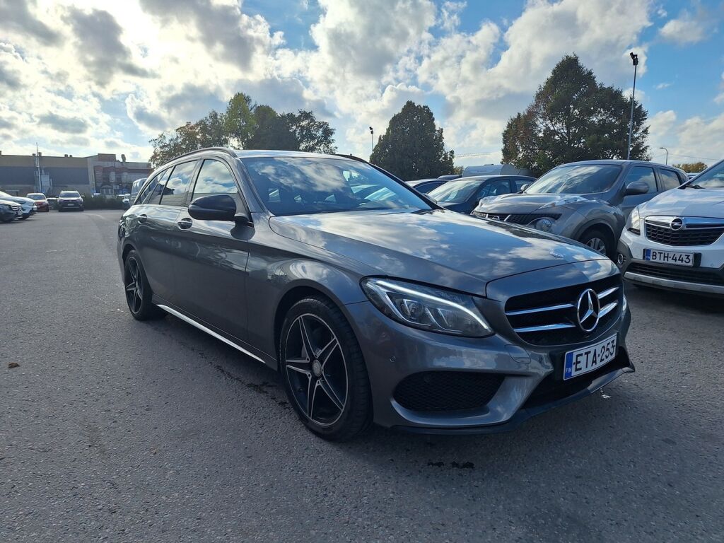 Mercedes-Benz C 2017 Harmaa