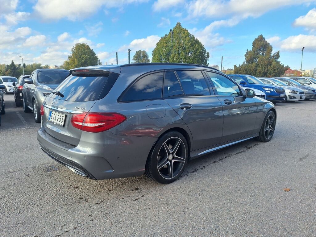 Mercedes-Benz C 2017 Harmaa