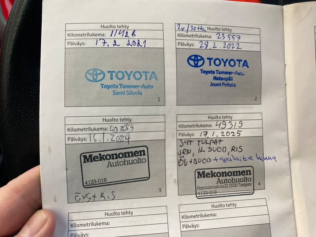 Toyota AYGO 2020 Punainen