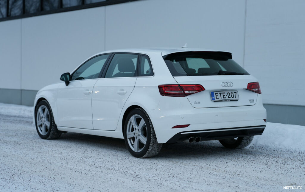 Audi A3 2017 Valkoinen