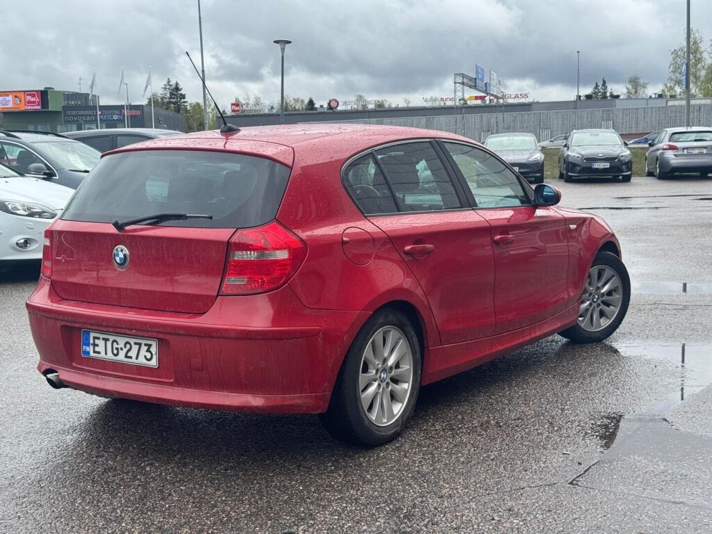 BMW 116 2008 Punainen